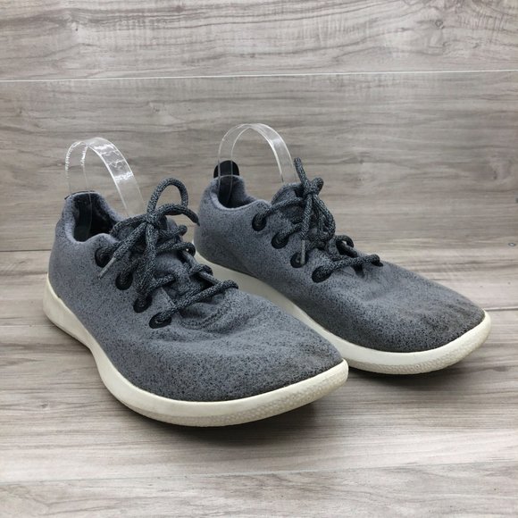 Allbirds Sneakers Mens 12 Gray Merino Wool Runners Lace Up Shoes main image 9